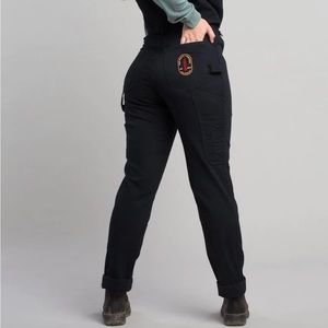 NWT SÜK Workwear straight leg pants trousers in Black
